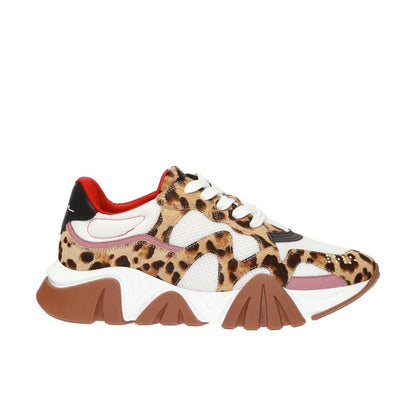 Versace Squalo Leopard Sneakers