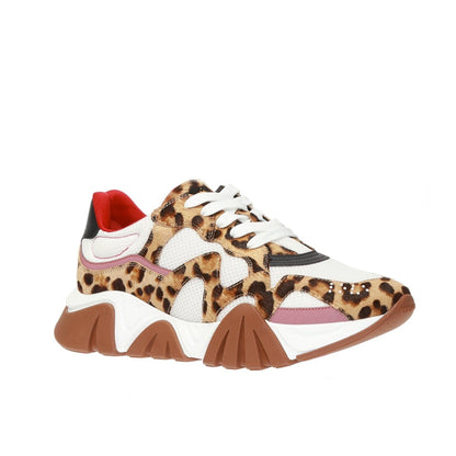 Versace Squalo Leopard Sneakers